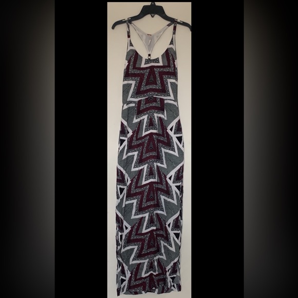 FREE PEOPLE SERVES YOU RIGHT PRINTED MAXI DRESS - Picture 2 of 14